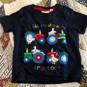 Jojo Maman Bebe Boys Embroidered T-Shirt | Sz 12-18mo